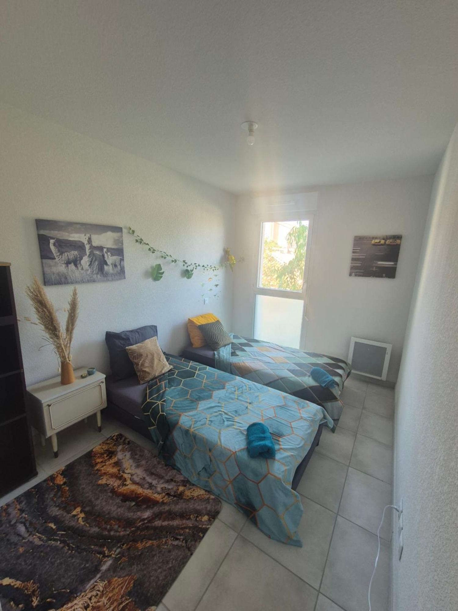 Appartement Bella Vista Marseillan Exteriör bild